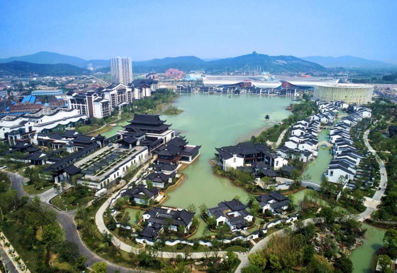 Wanda Realm Wuxi Hotel Exterior foto